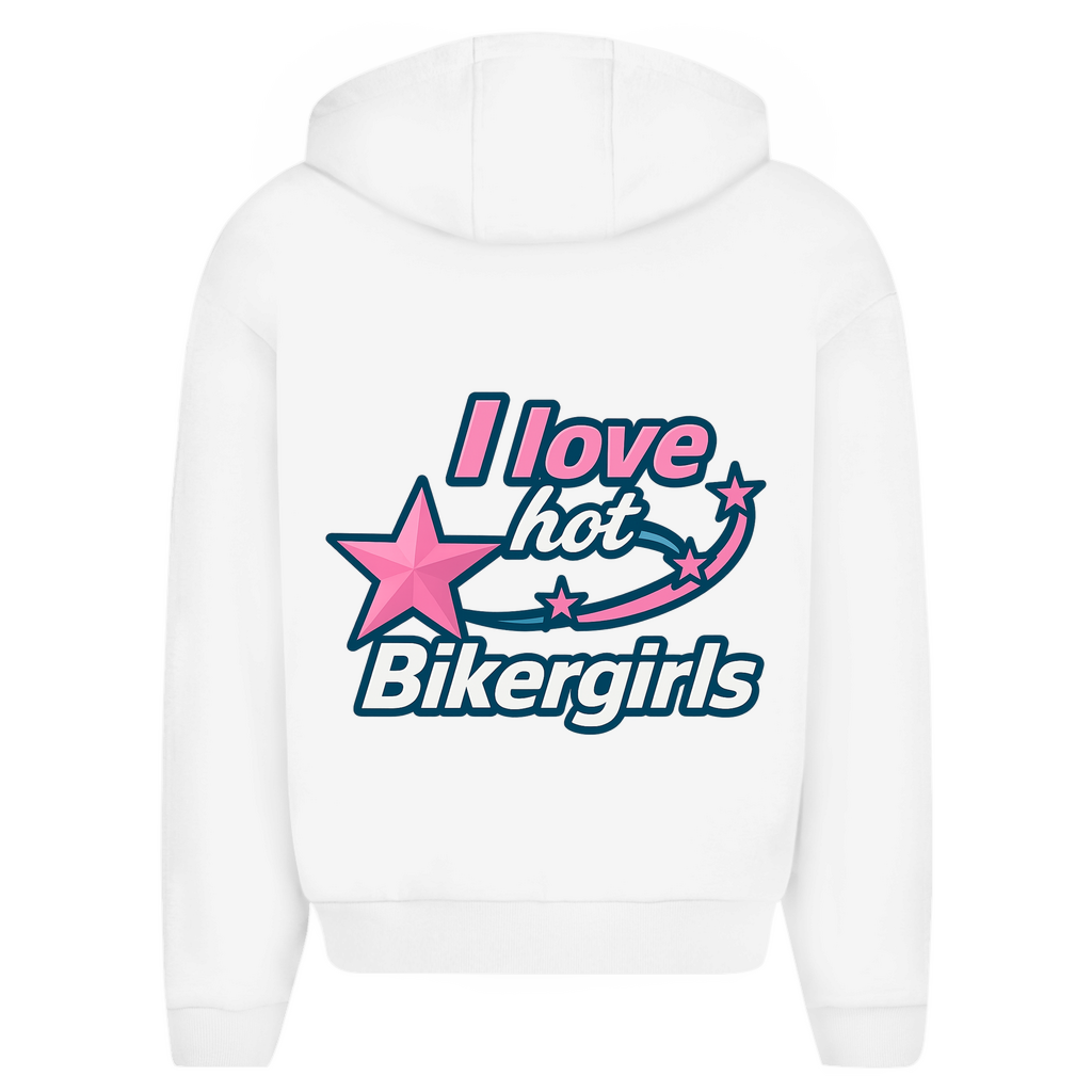 RideRush - I love hot Bikergirls - Zipper