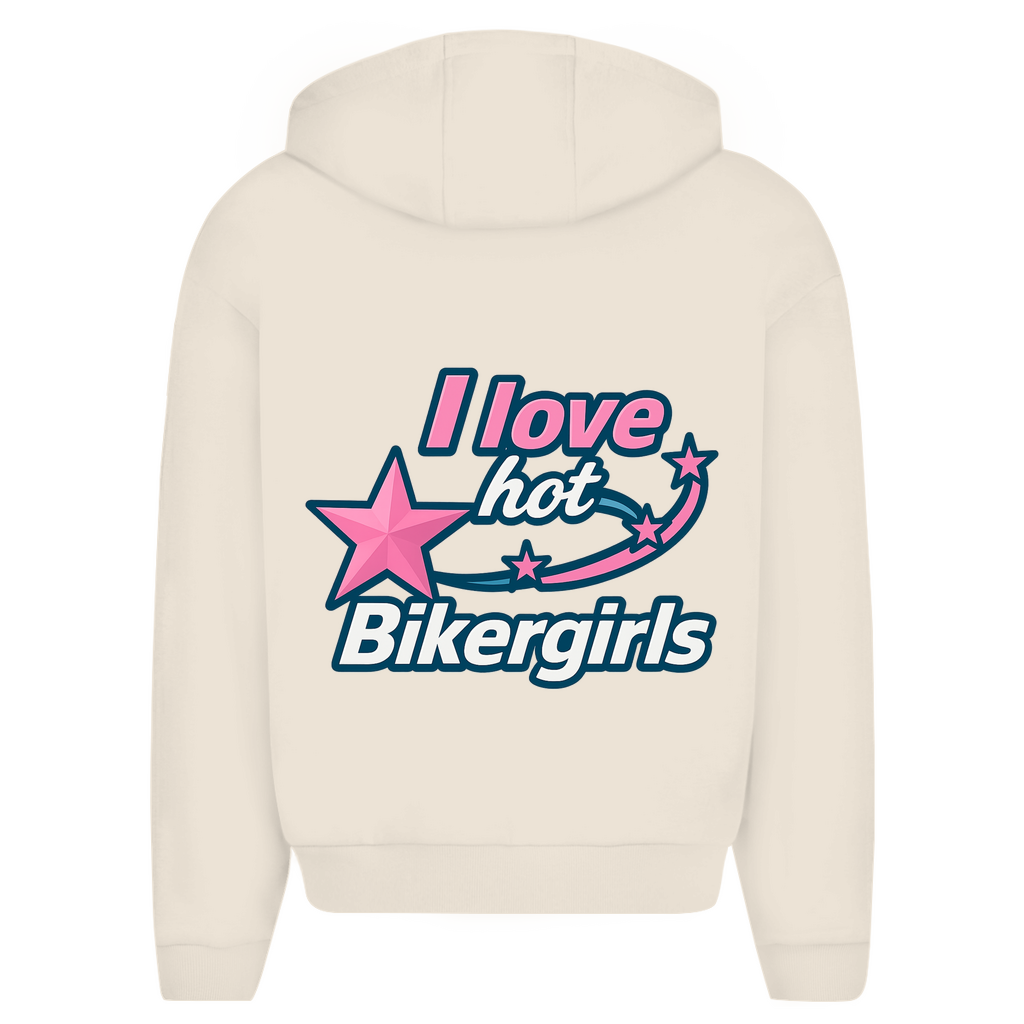 RideRush - I love hot Bikergirls - Zipper