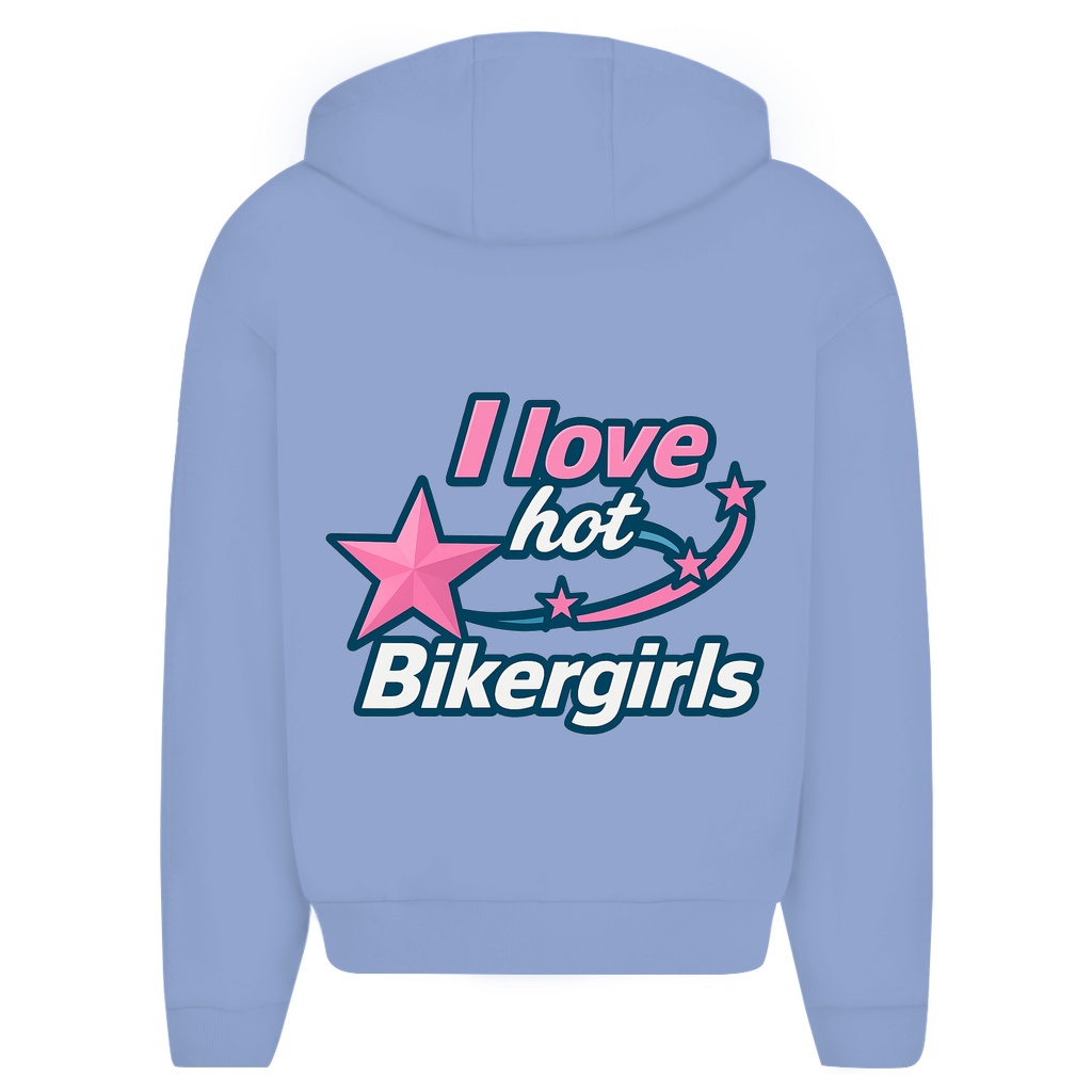 RideRush - I love hot Bikergirls - Zipper