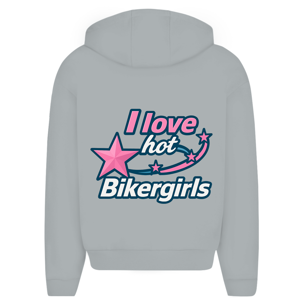 RideRush - I love hot Bikergirls - Zipper