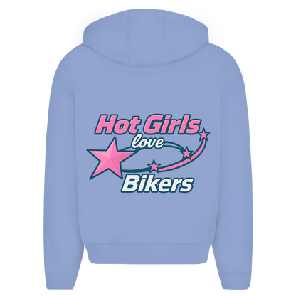 Hot Girls Love Bikers - Zipper