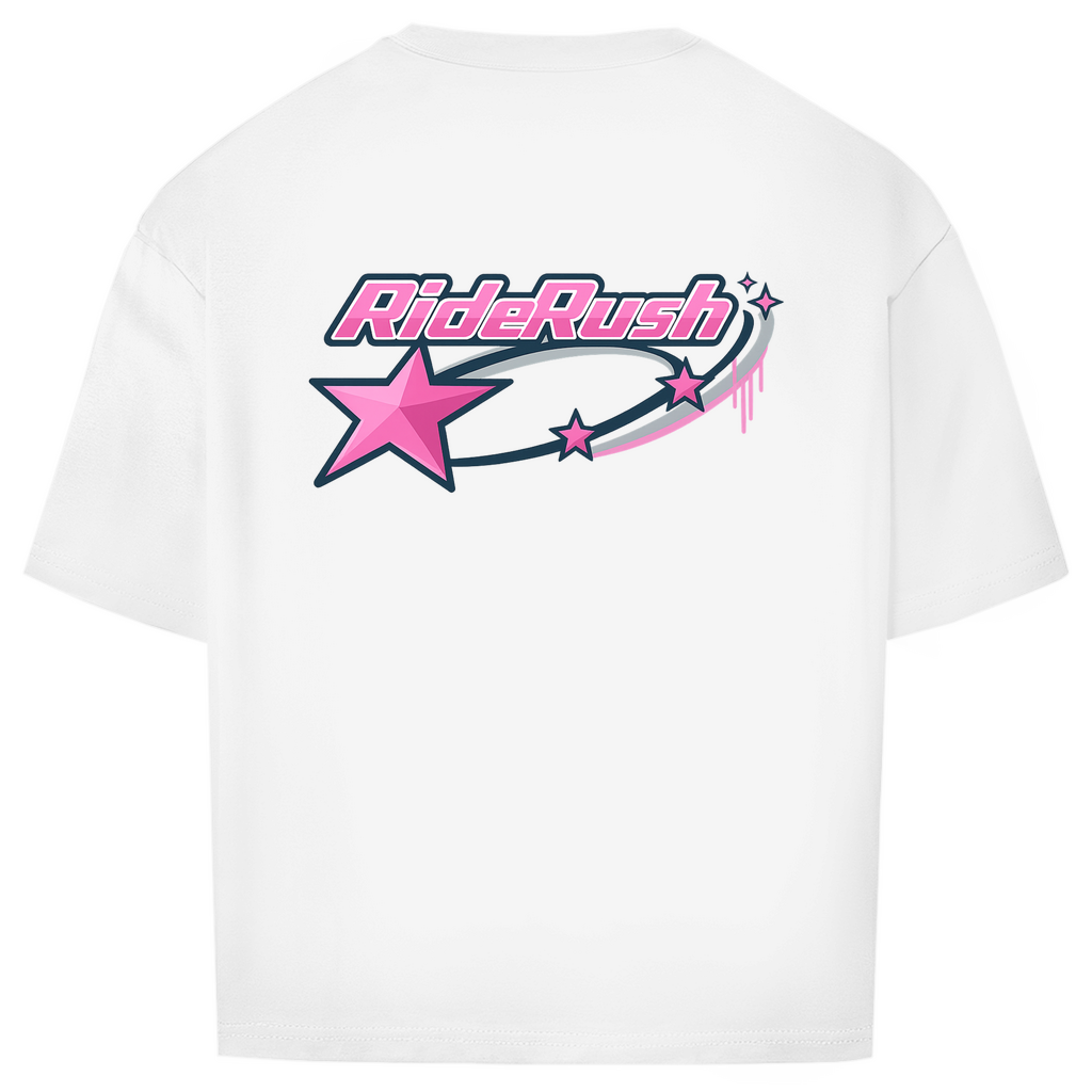 RideRush - Pink Stars - Shirt