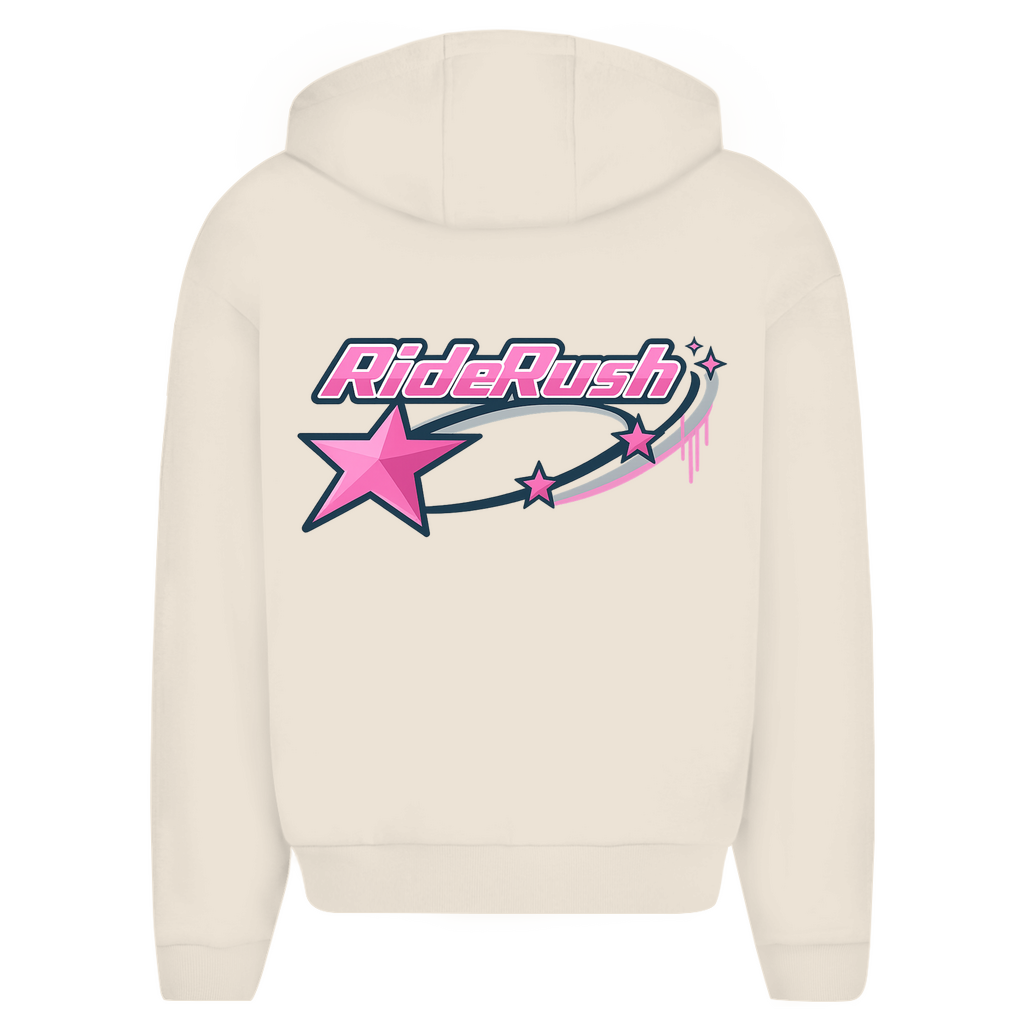 RideRush - Pink Stars - Zipper