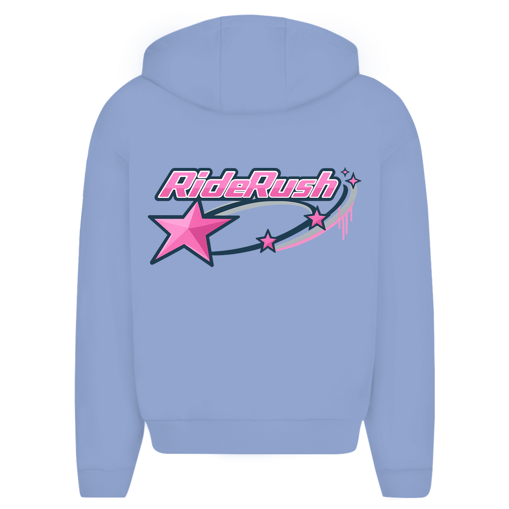 RideRush - Pink Stars - Zipper