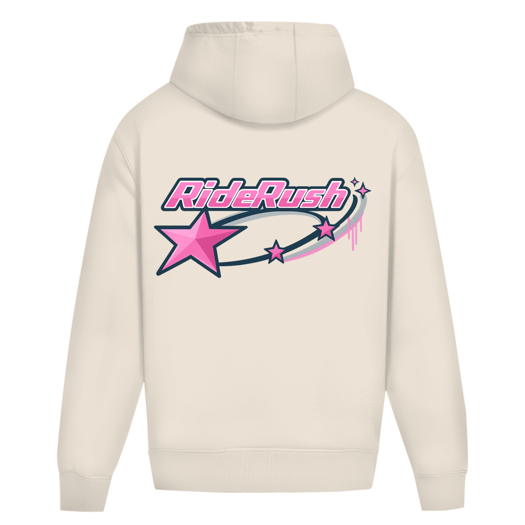 RideRush - Pink Stars - Hoodie