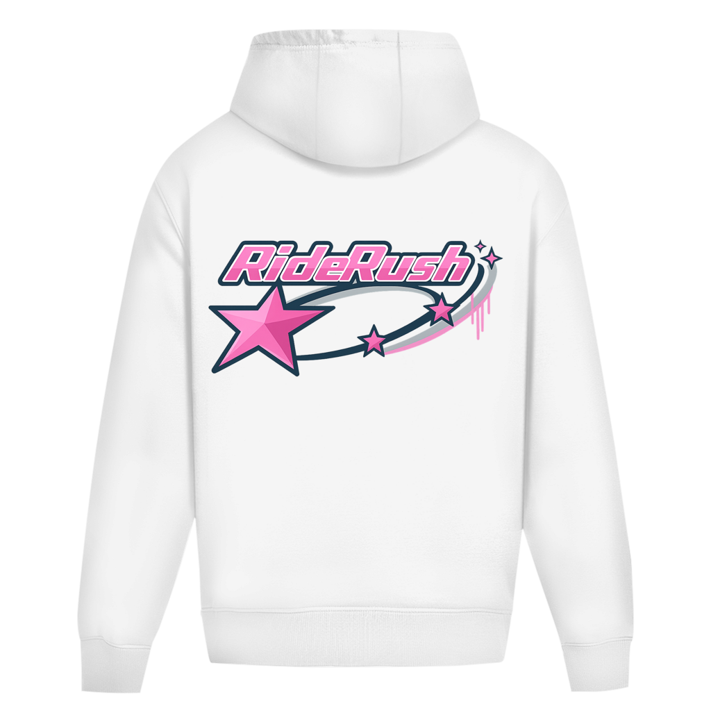 RideRush - Pink Stars - Hoodie