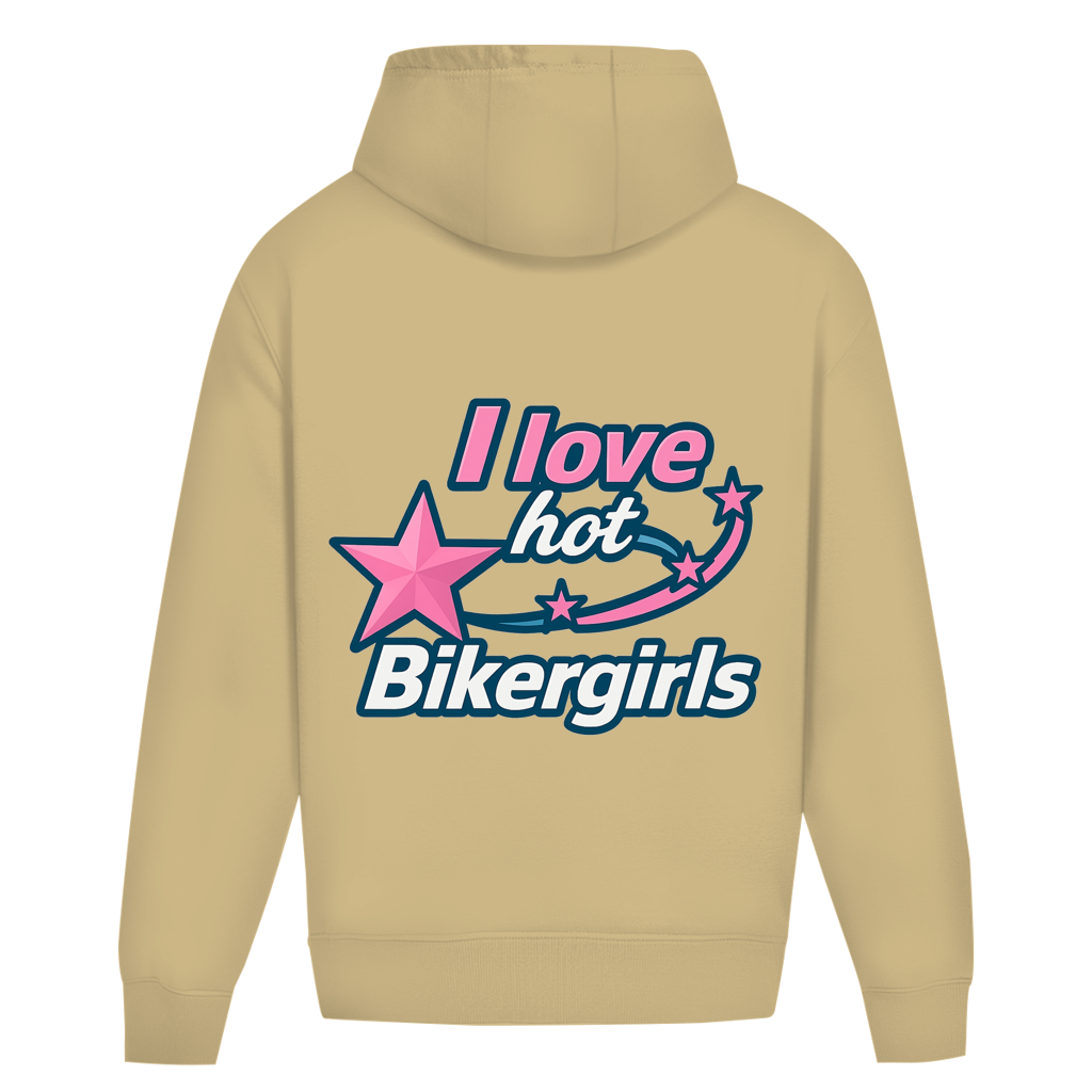 RideRush - I love hot Bikergirls - Hoodie