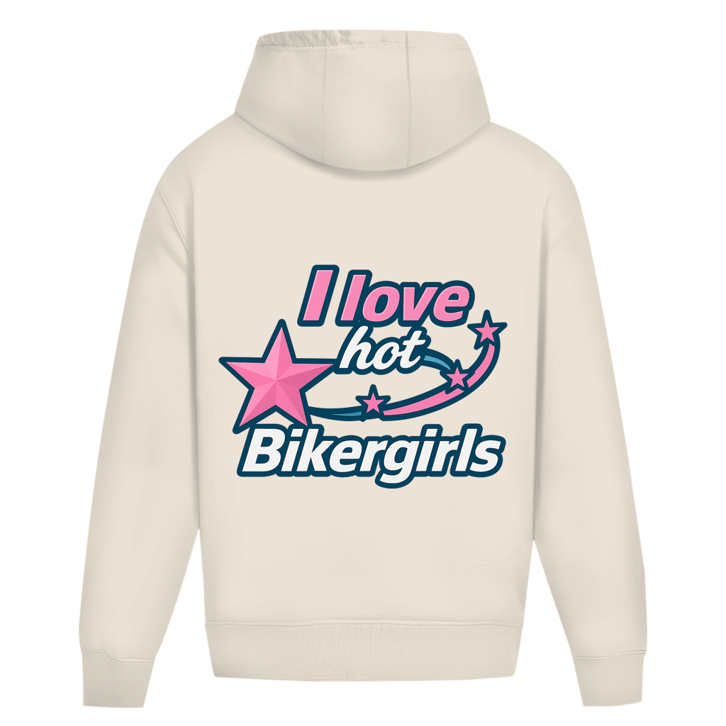 RideRush - I love hot Bikergirls - Hoodie
