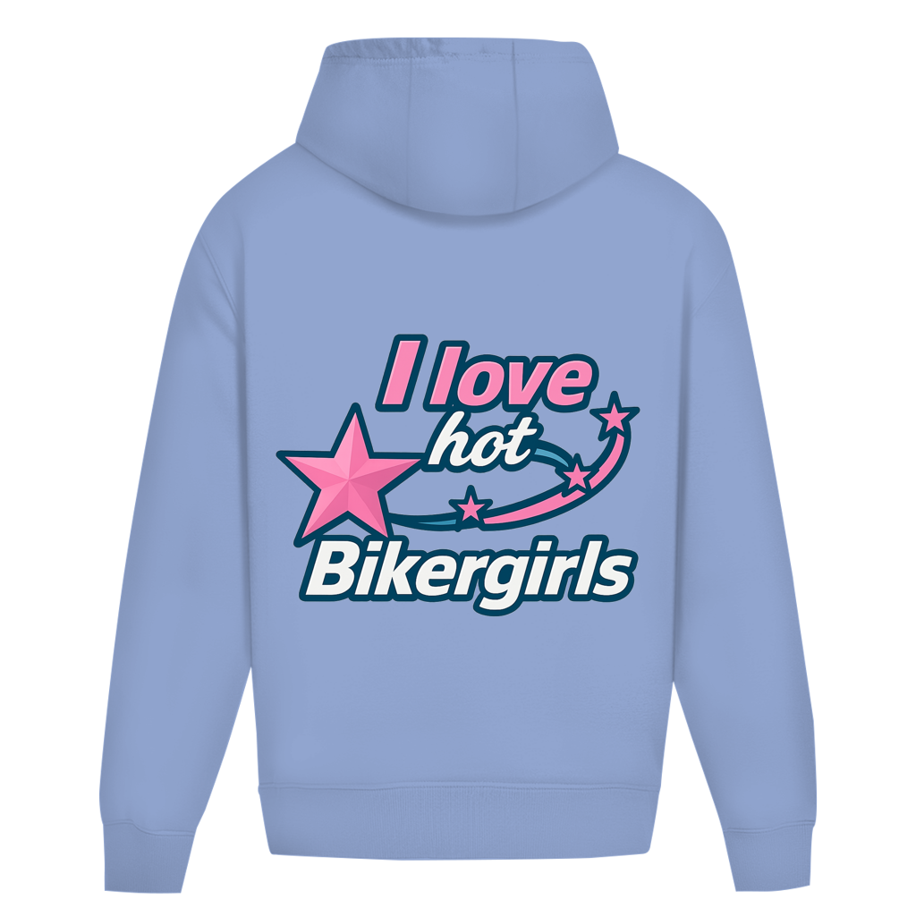 RideRush - I love hot Bikergirls - Hoodie
