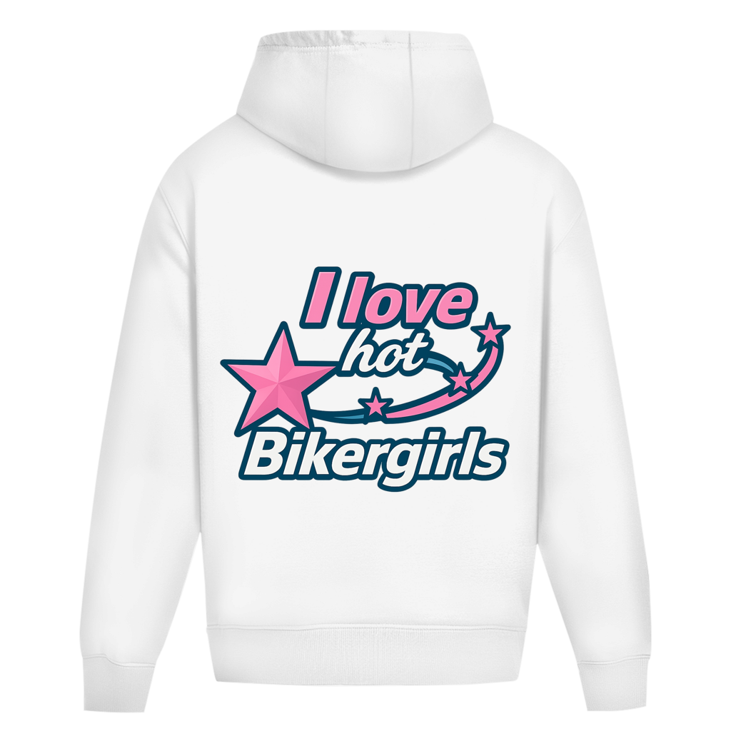 RideRush - I love hot Bikergirls - Hoodie