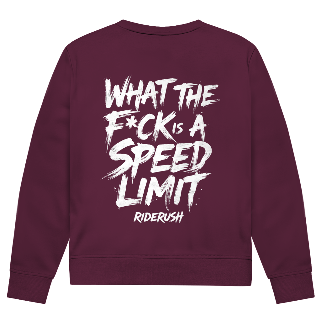 RideRush- What the F*ck is a SPEED LIMIT- Sweater