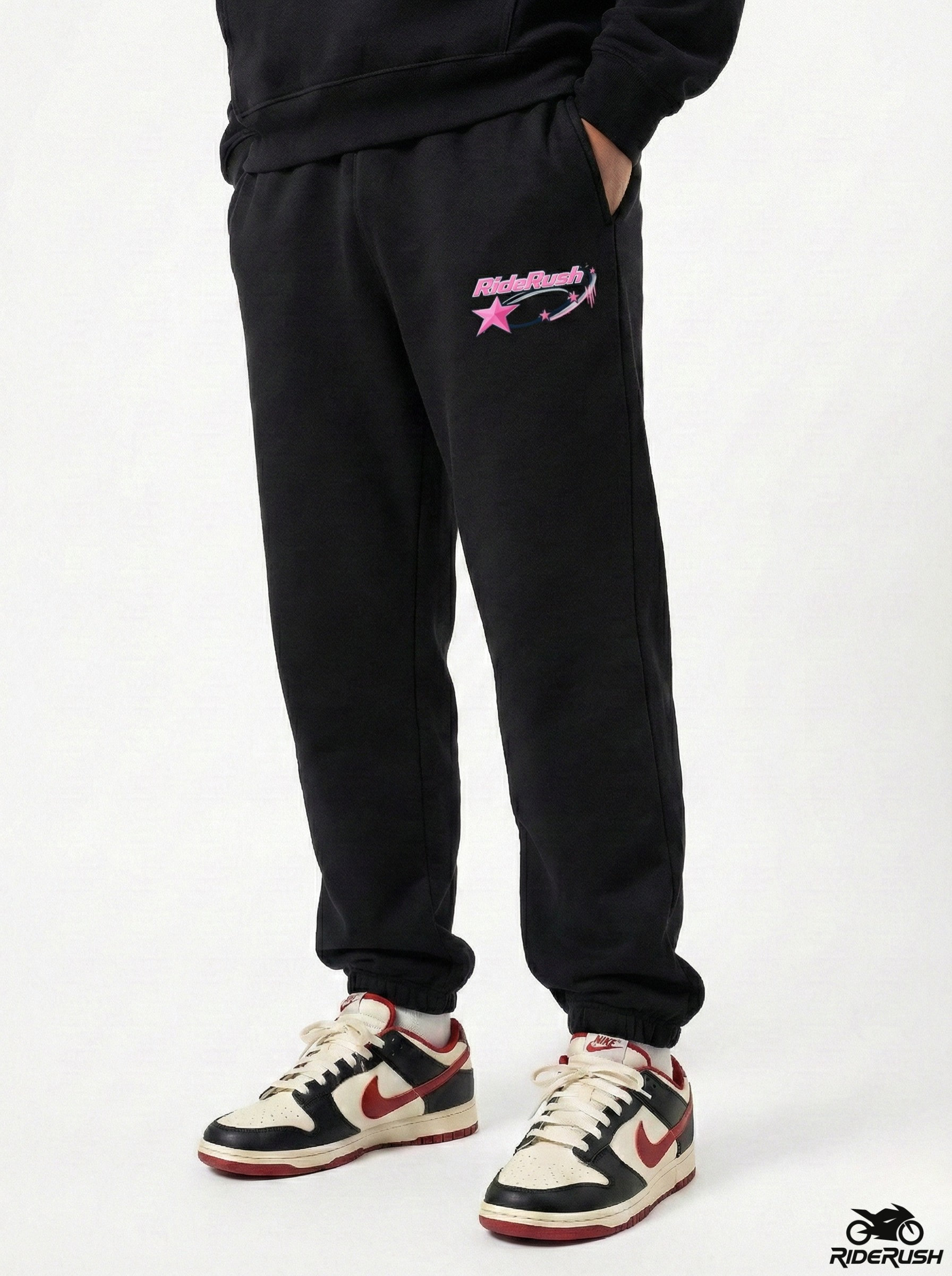 RideRush - Pink Stars - Sweatpants