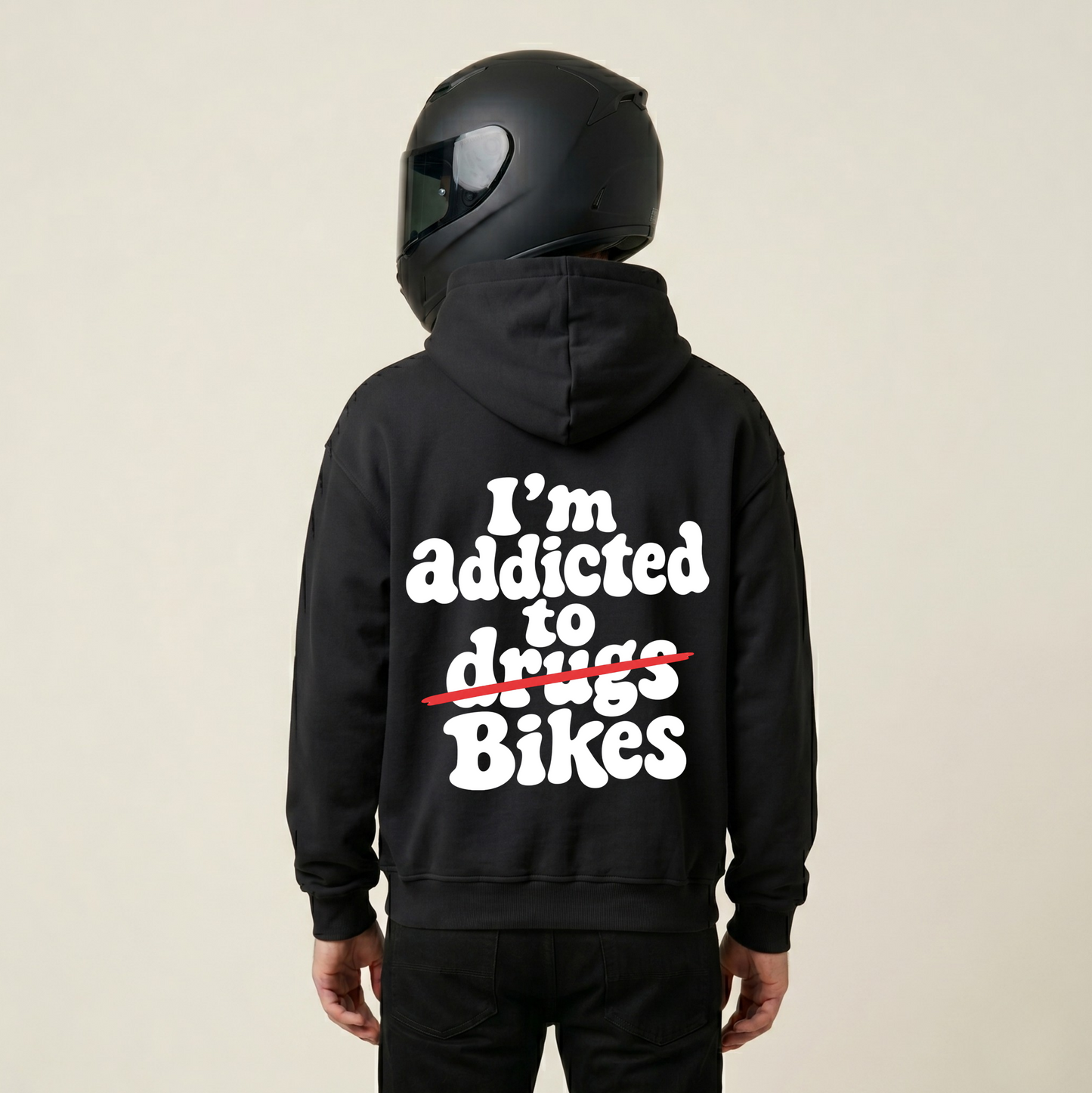 Im addicted to Bikes - Zipper