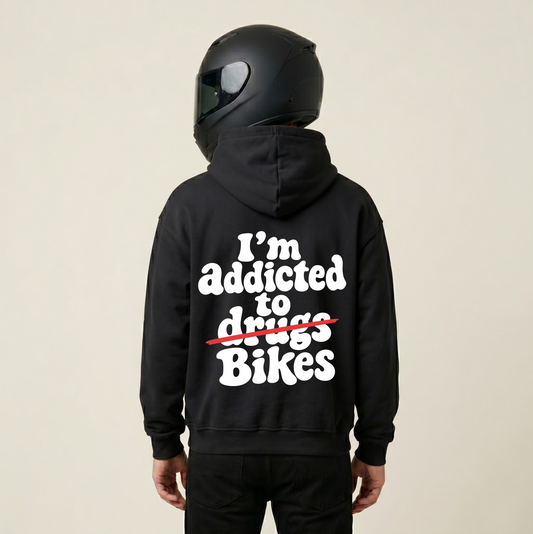 Im addicted to Bikes - Hoodie