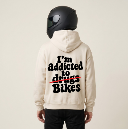 Im addicted to Bikes - Hoodie