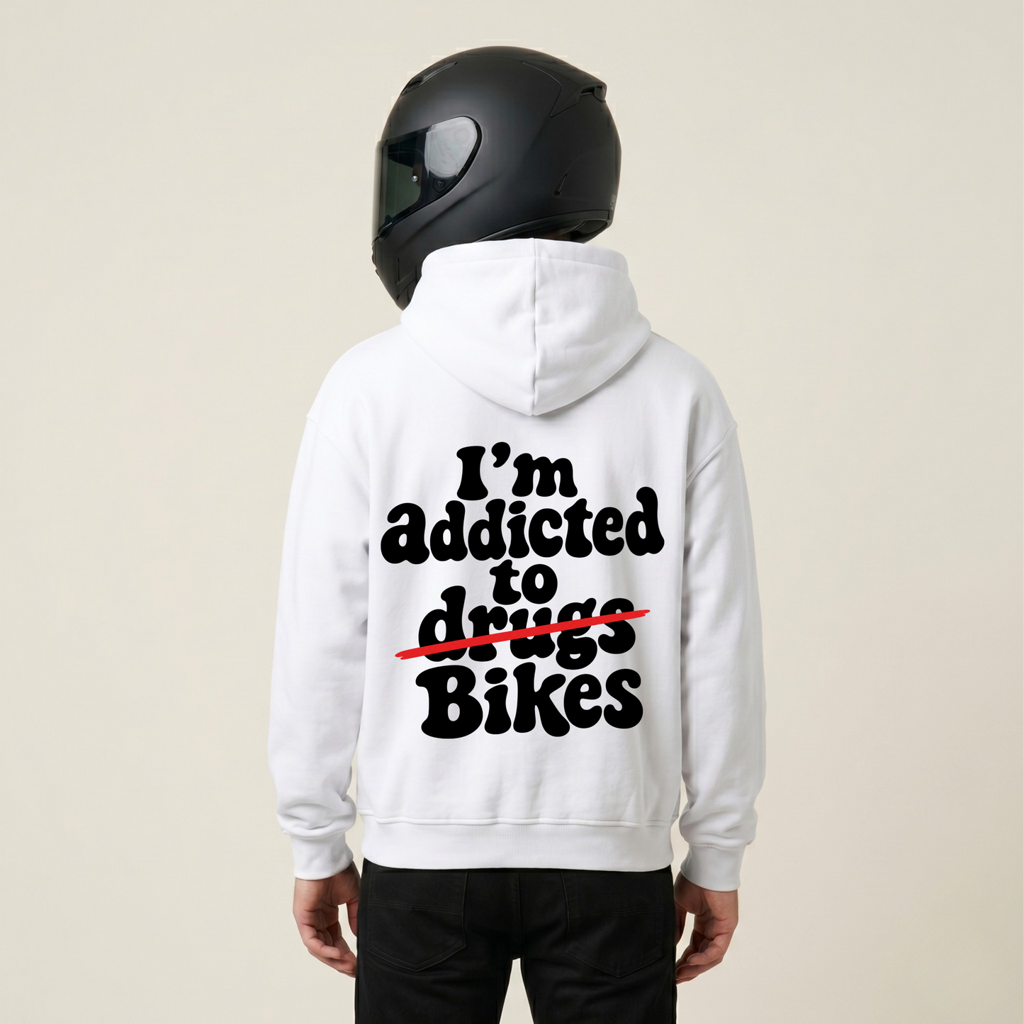 Im addicted to Bikes - Hoodie