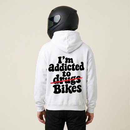 Im addicted to Bikes - Hoodie