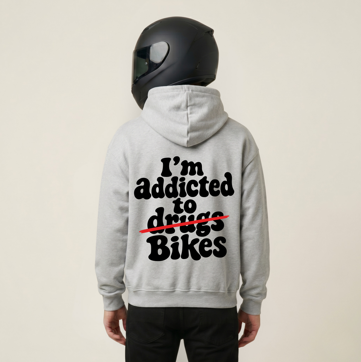 Im addicted to Bikes - Zipper