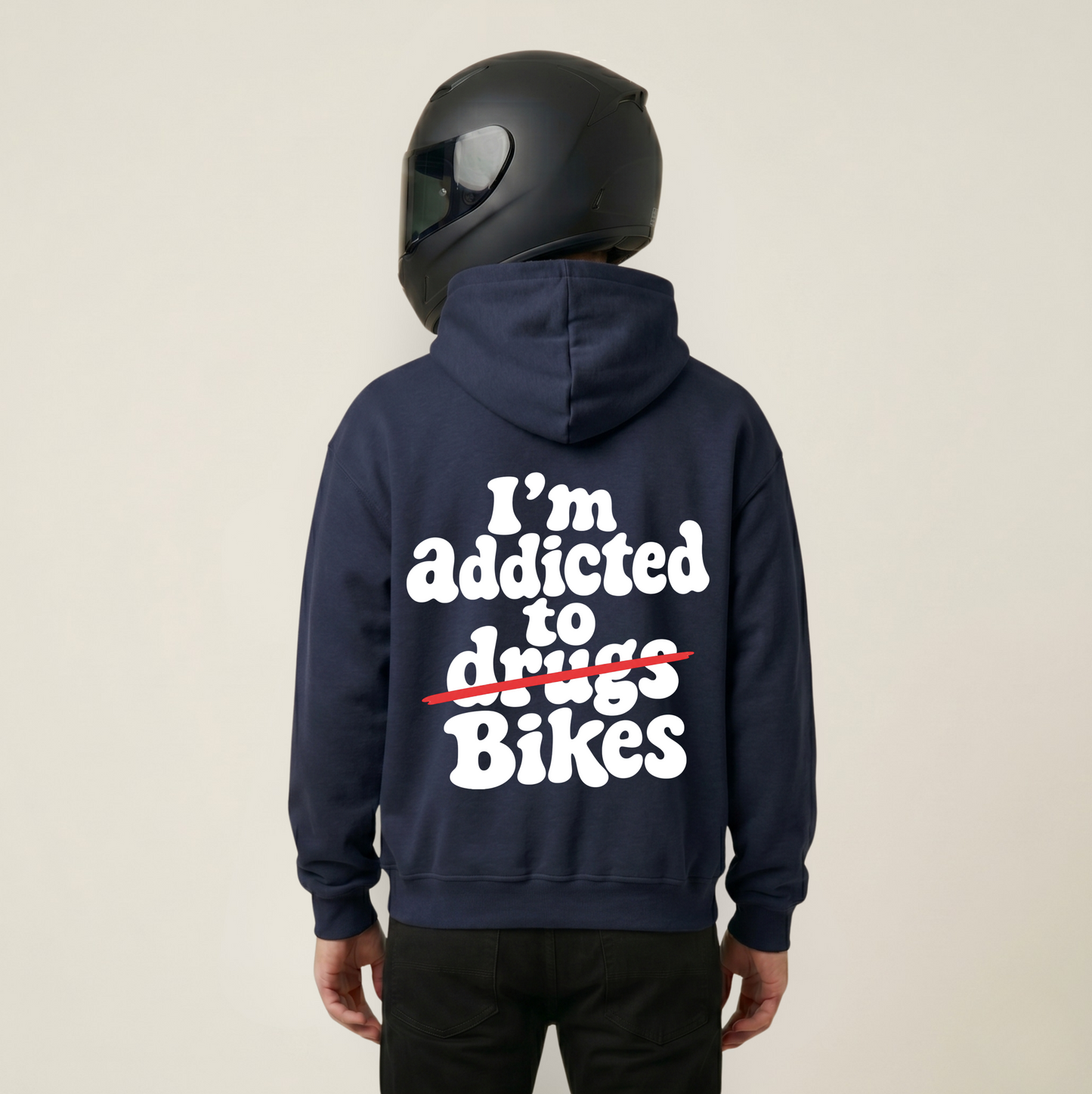 Im addicted to Bikes - Zipper
