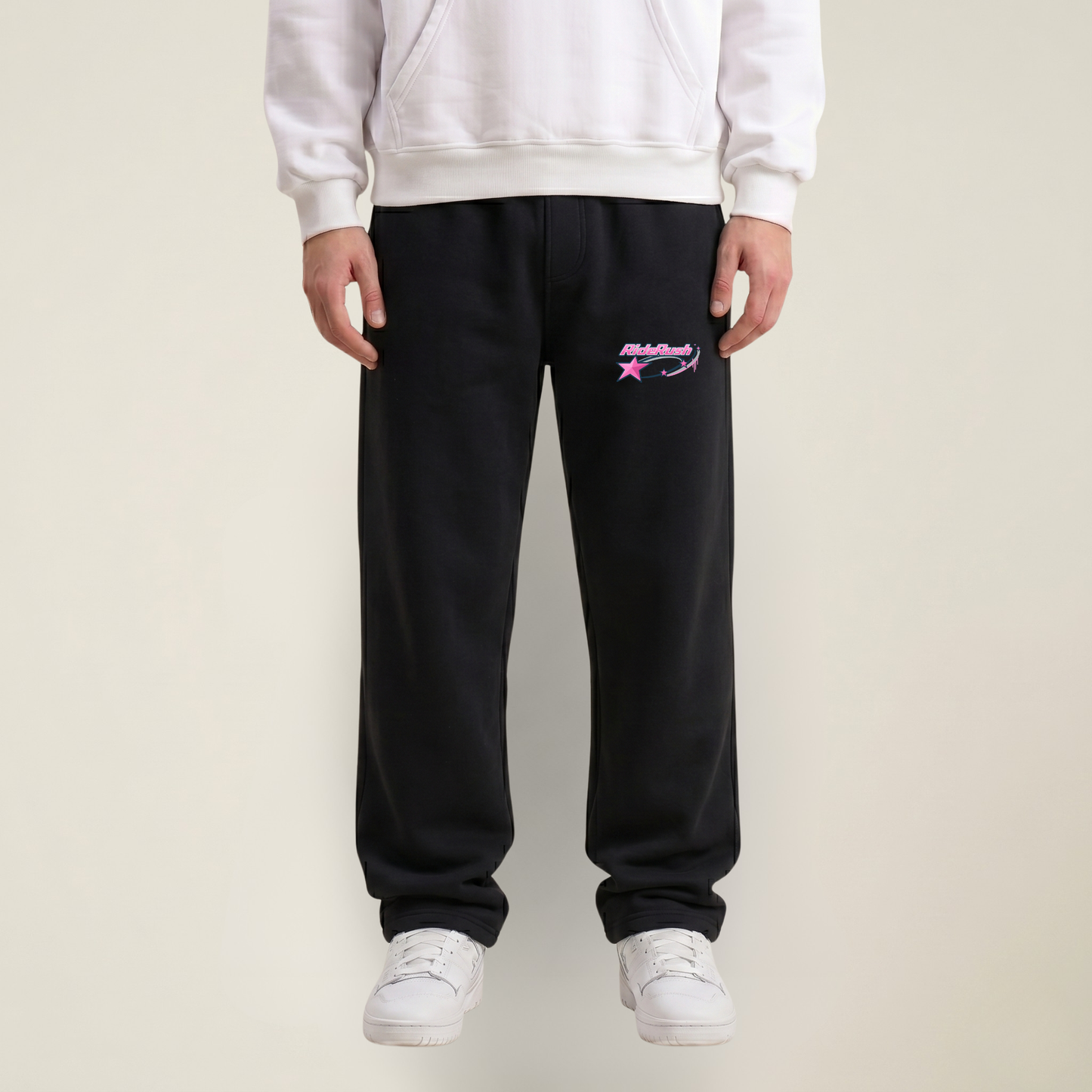 Sweatpants Pink Stars