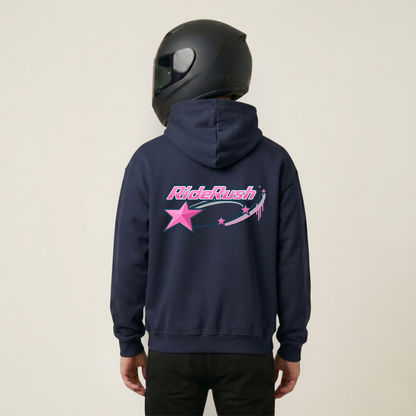 Pink Stars - Zipper