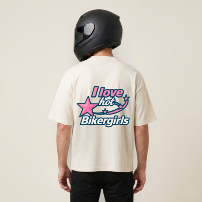 I love hot Bikergirls - Shirt