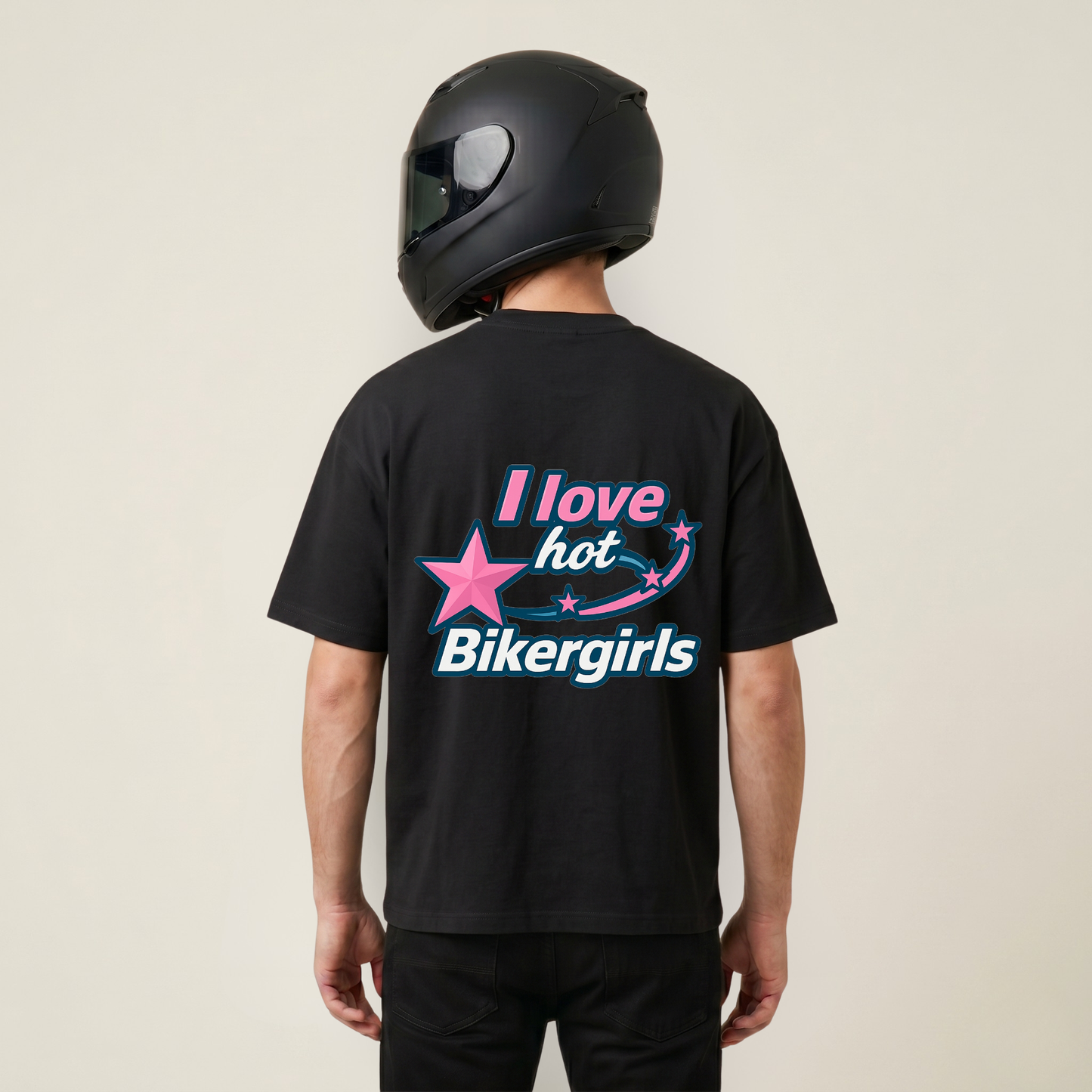 I love hot Bikergirls - Shirt
