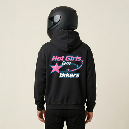 Hot Girls Love Bikers - Zipper