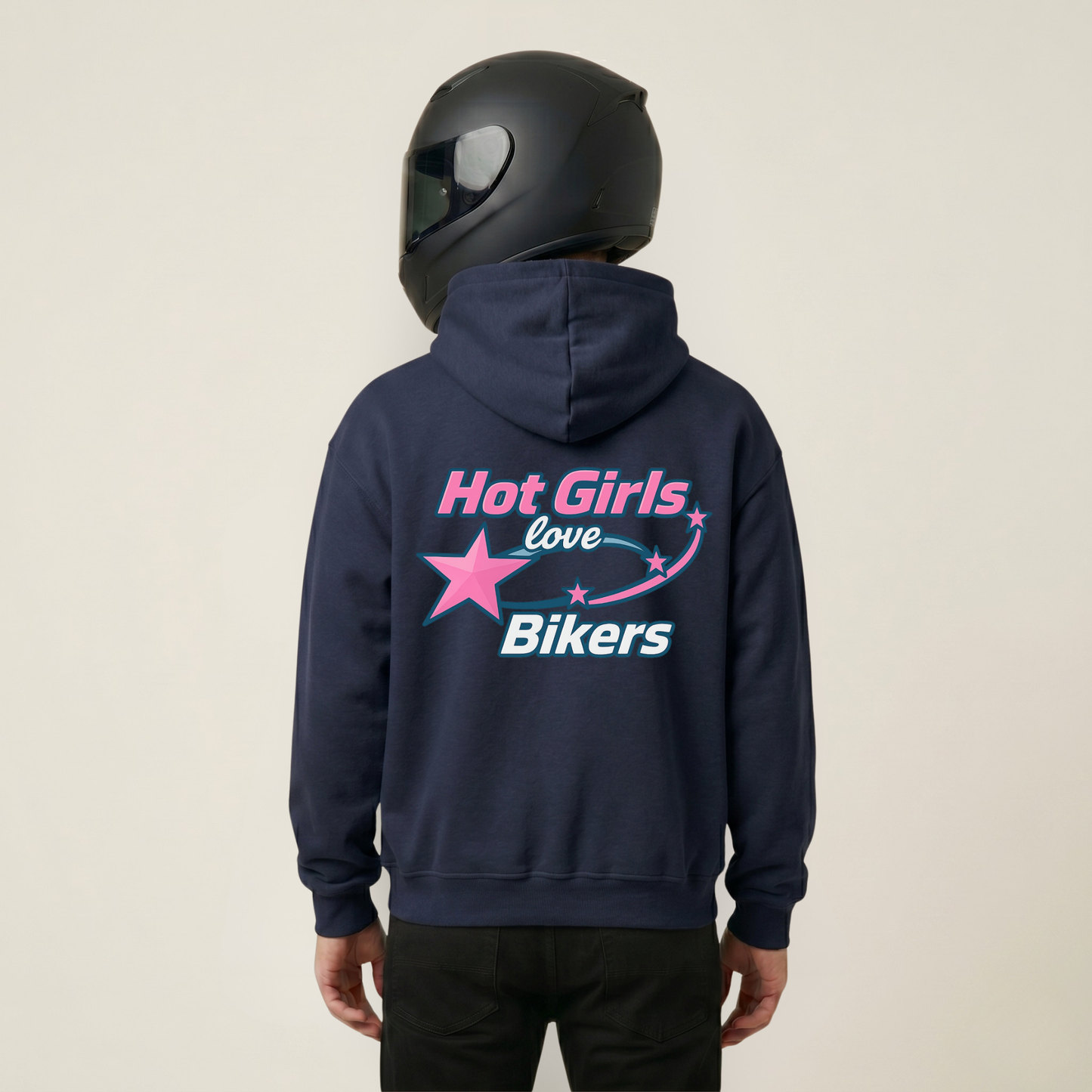 Hot Girls Love Bikers - Zipper