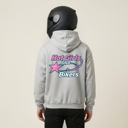 Hot Girls Love Bikers - Zipper