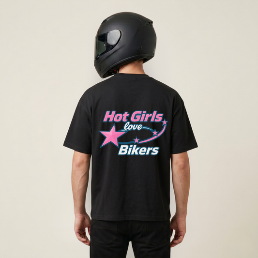 Hot Girls Love Bikers - Shirt