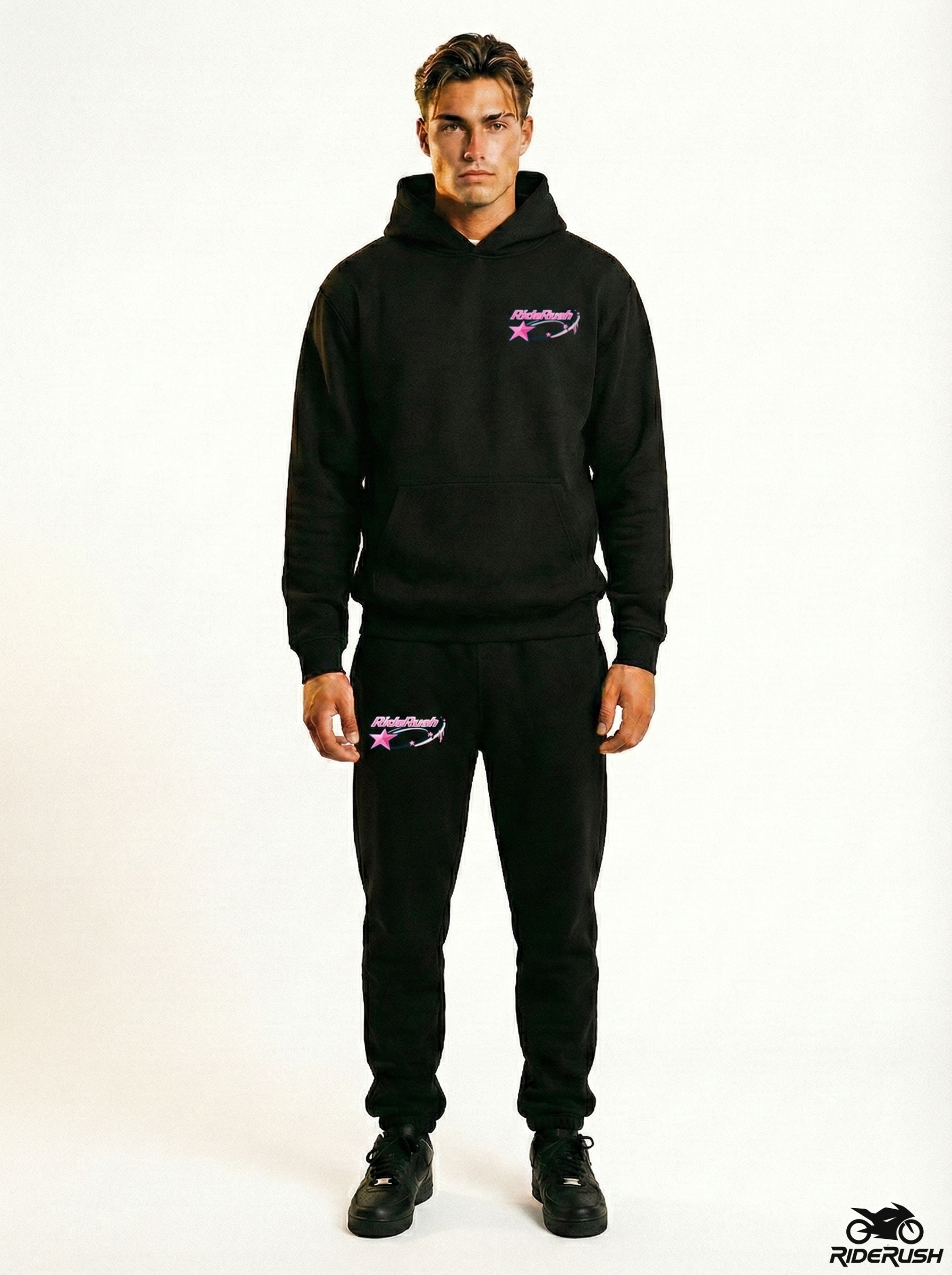 RideRush - Hot Girls Love Bikers - Hoodie