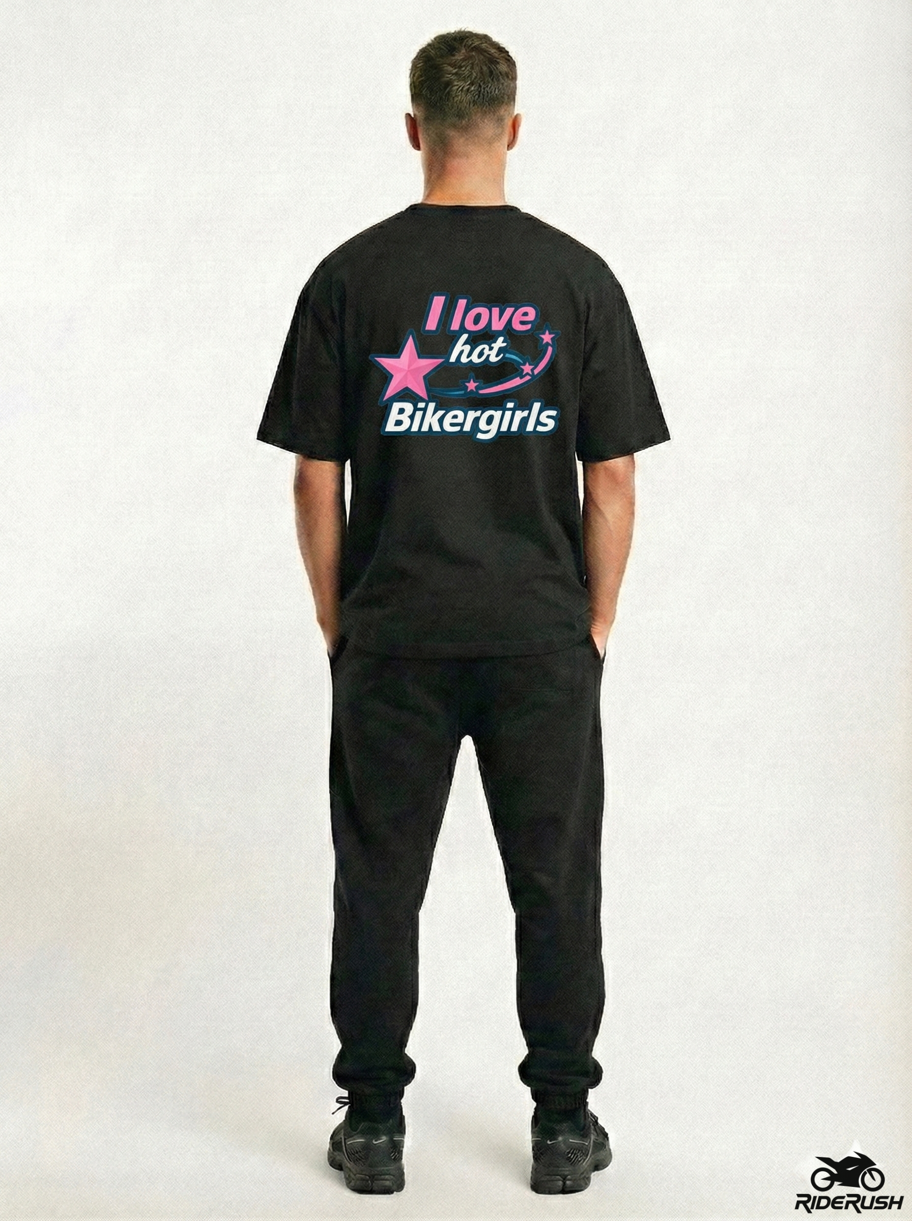 RideRush - I love hot Bikergirls - Shirt