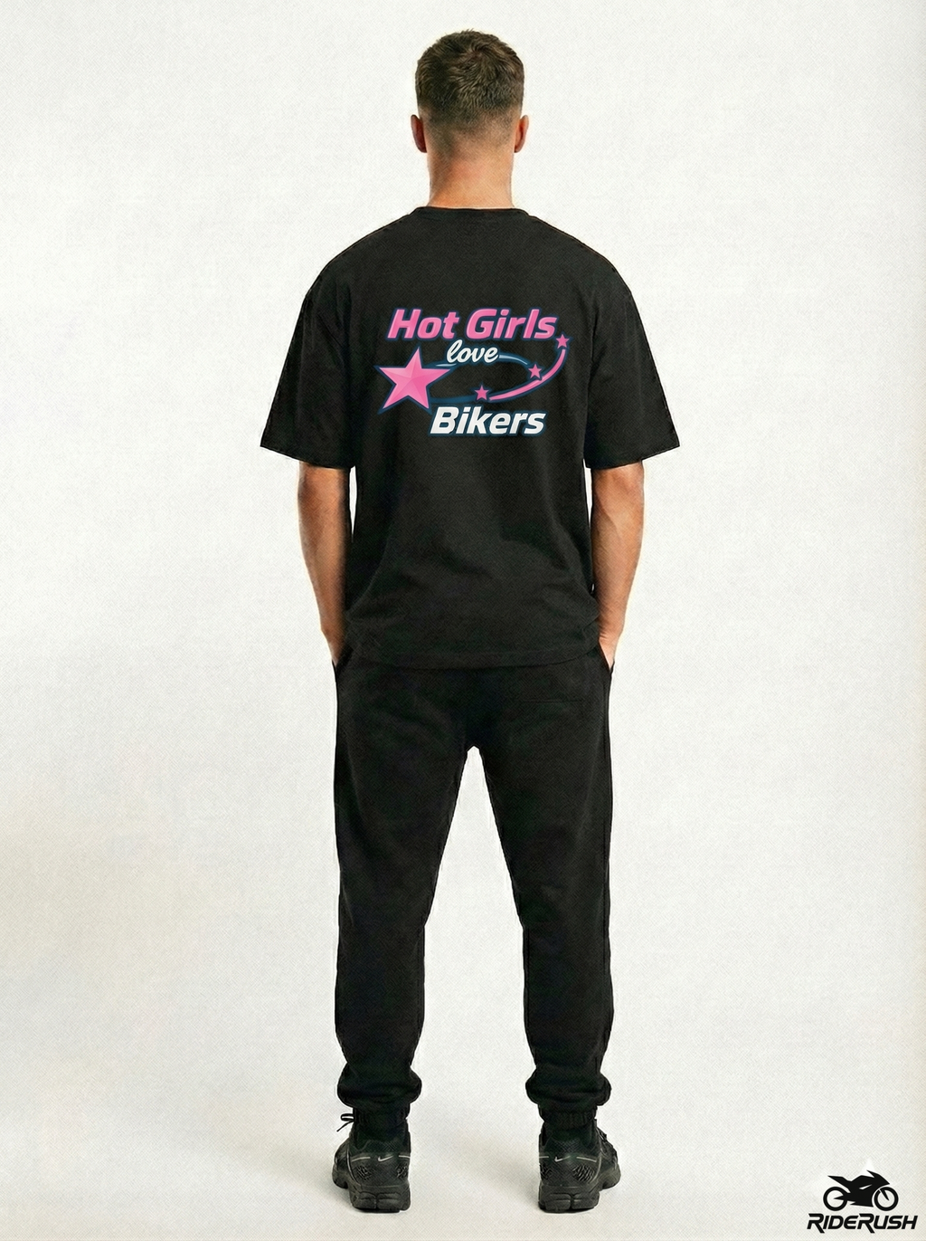 RideRush - Hot Girls Love Bikers - Shirt