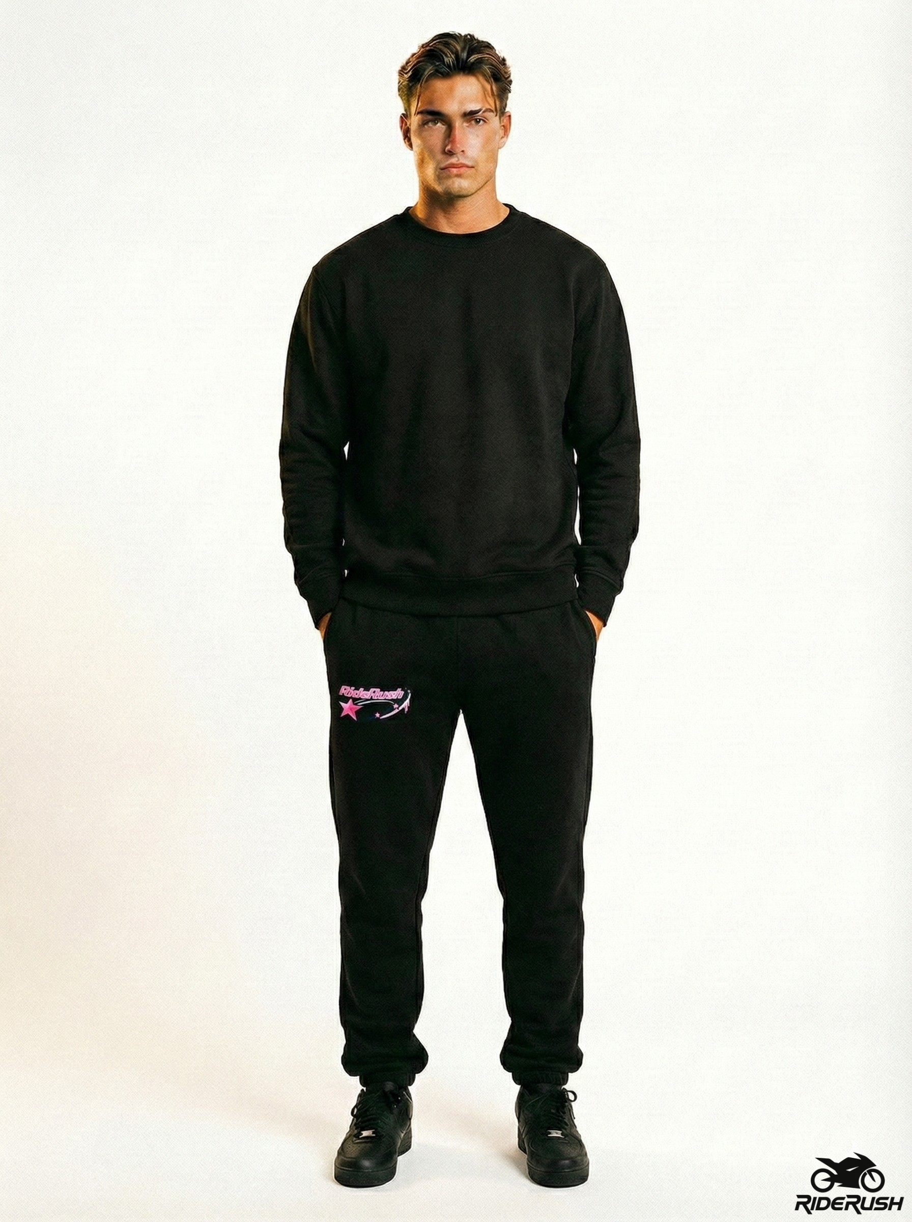 RideRush - Pink Stars - Sweater